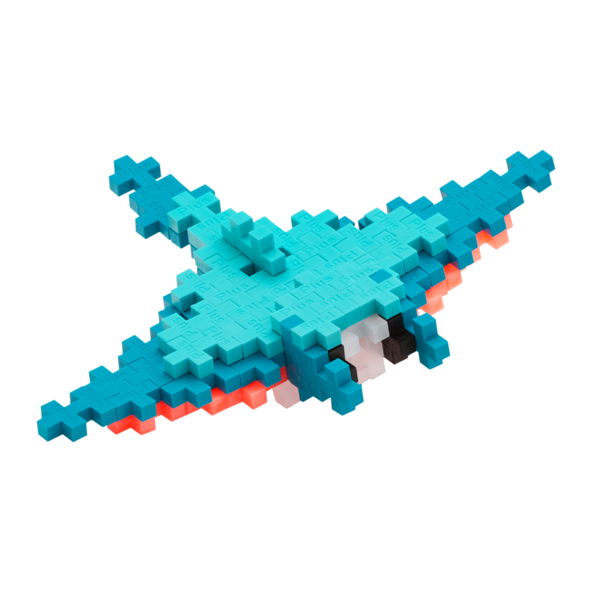 Plus-Plus - Manta Ray / 100 pcs Tube