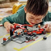 LEGO City Formel 1 60443, F1® depåstopp og depåteam med Ferrari bil