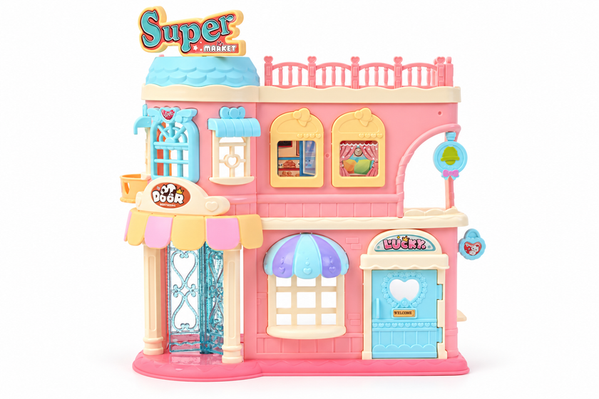Forest Dreamland Supermarket-sett 18 deler