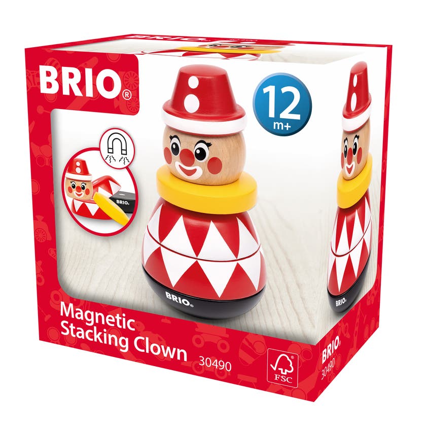 BRIO - Magnetic Stacking Clown