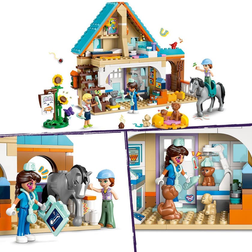 LEGO Friends 42651, Veterinærklinikk for hester og kjæledyr