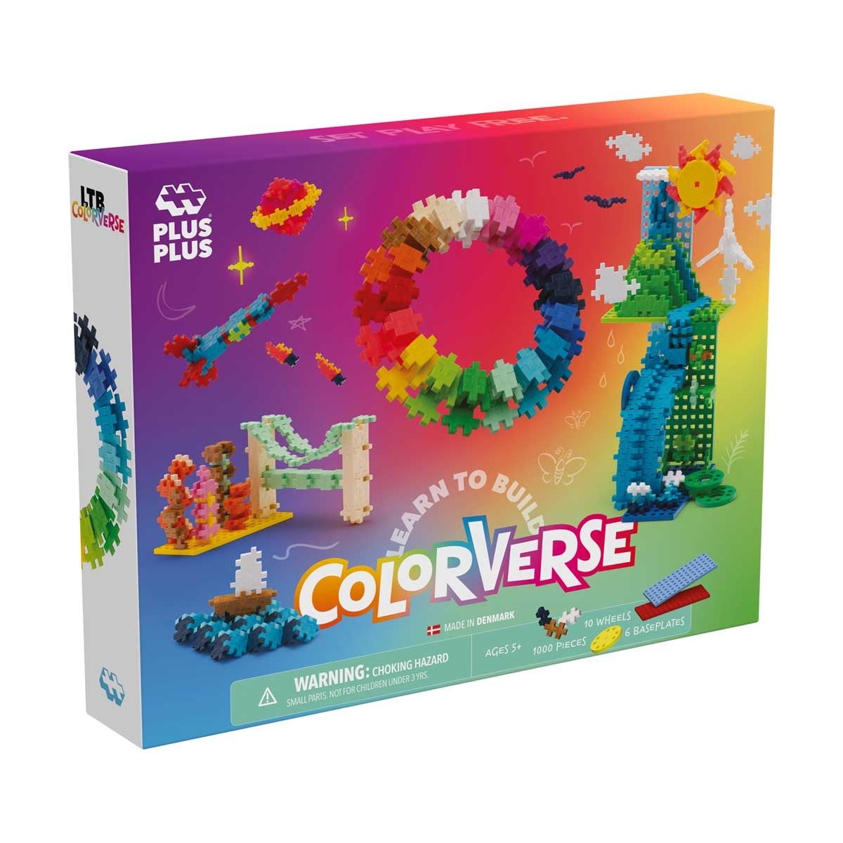 Plus-Plus Learn to build Colorverse Super sett