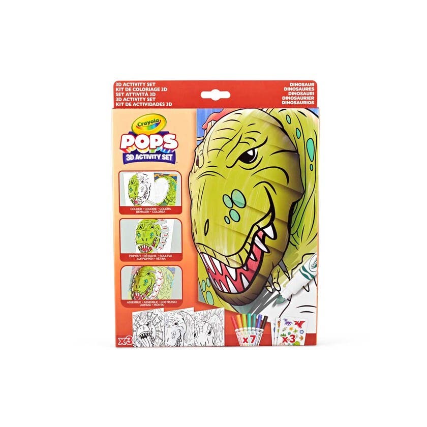 Crayola Pops 3D Dinosaur