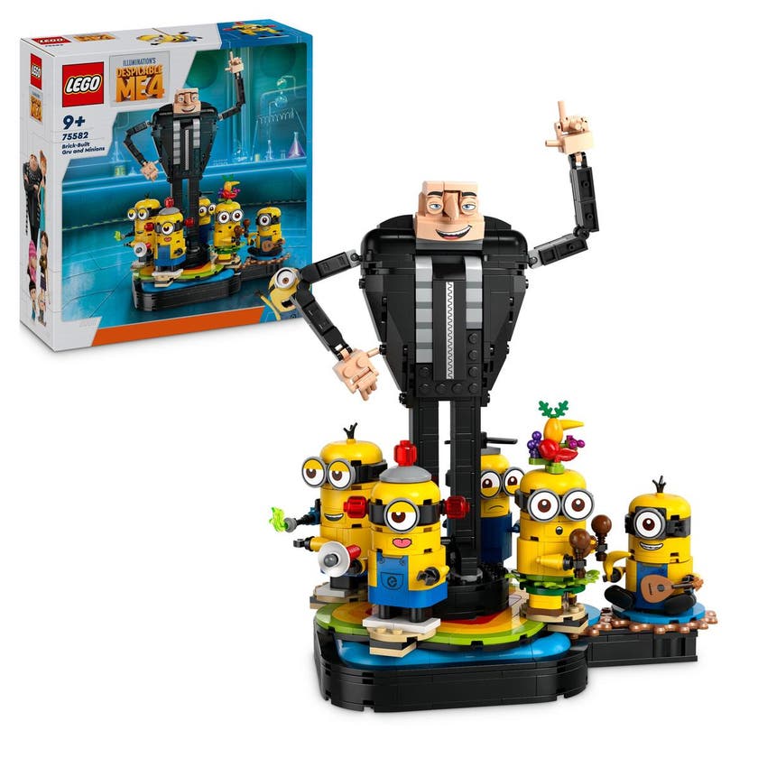 LEGO Despicable Me 75582, Bygget Gru med minions