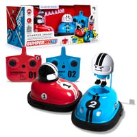 Sharper Image RC Speed Bumper Road Rage – radiostyrte kollisjonsbiler for to