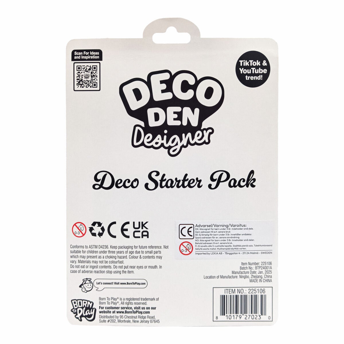 Deco Den, Deco Startpakke