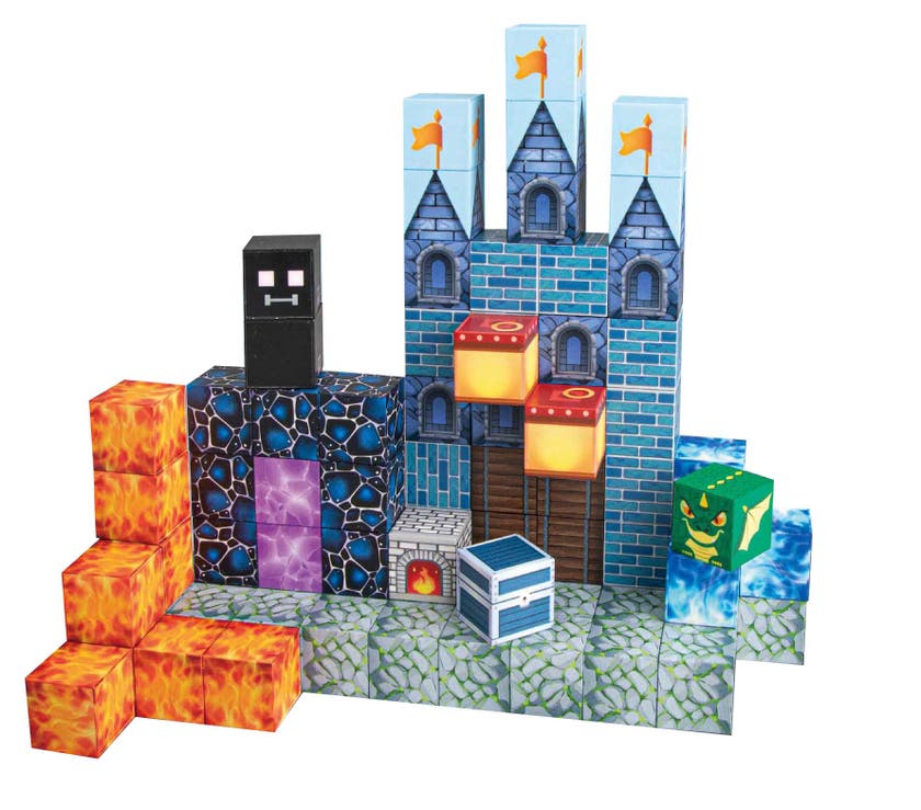 Mag&Play Building Cubes 80 magnetiske kuber