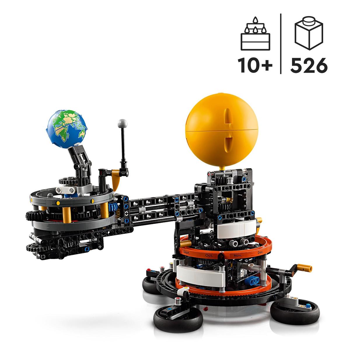 LEGO Technic 42179, Jorden og månen