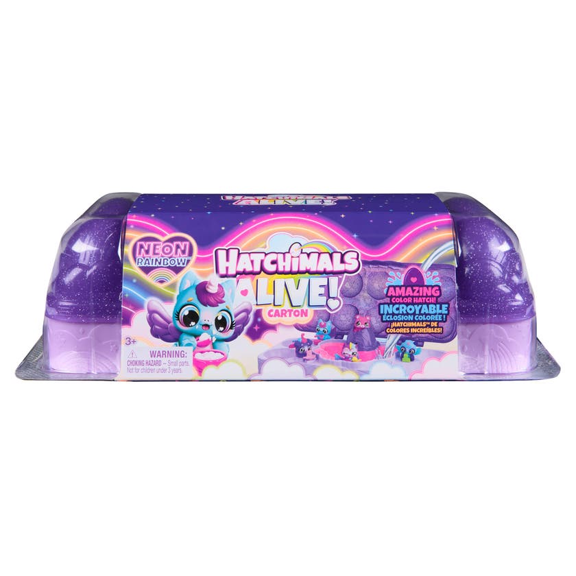Hatchimals Alive Neon Rainbow Kartong