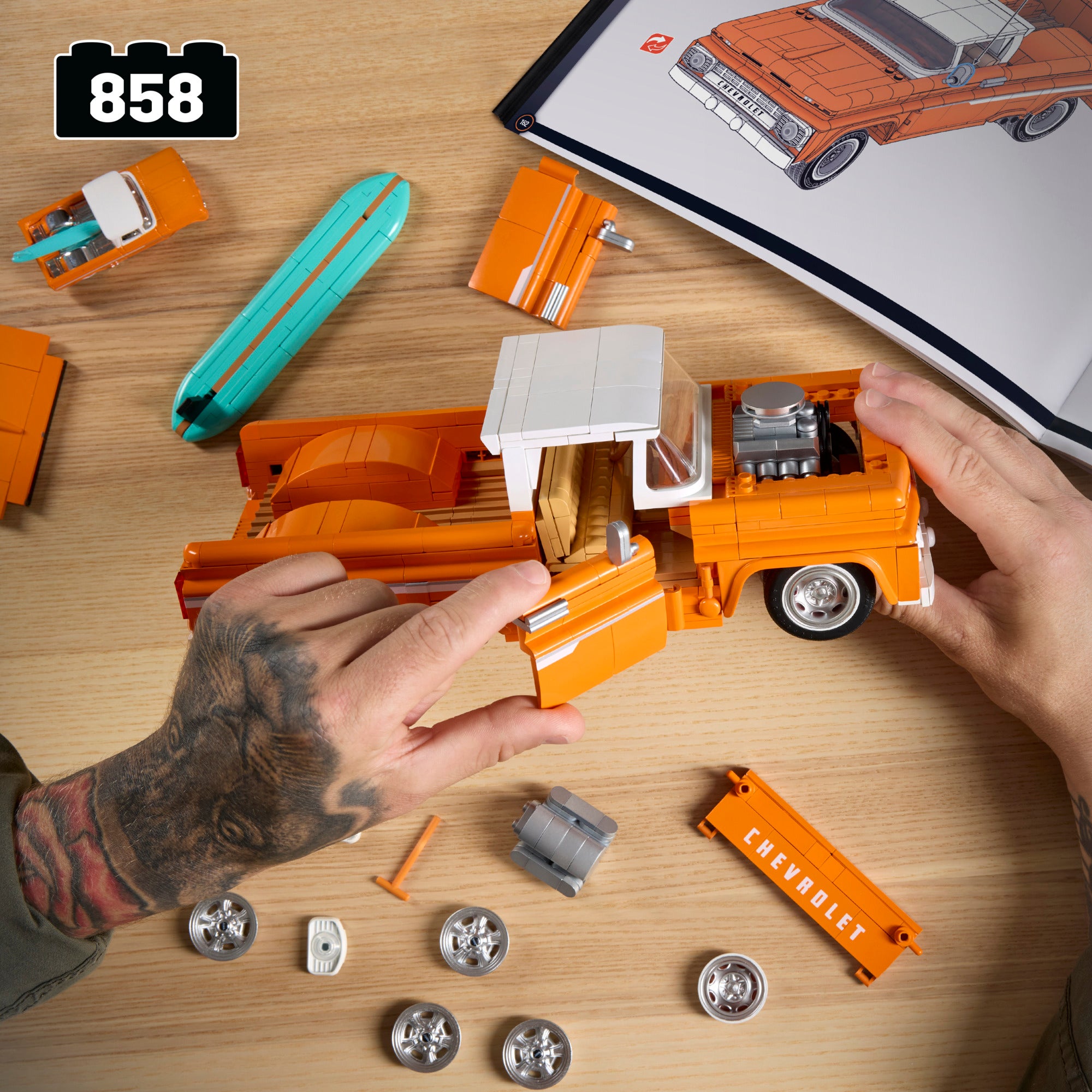 Mattel Brickshop Elite Series Chevy (TGT)