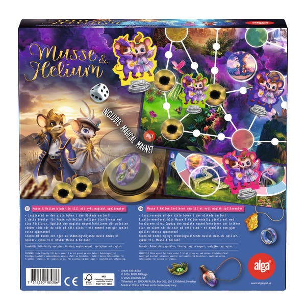 Musse & Helium Universums fire elementer