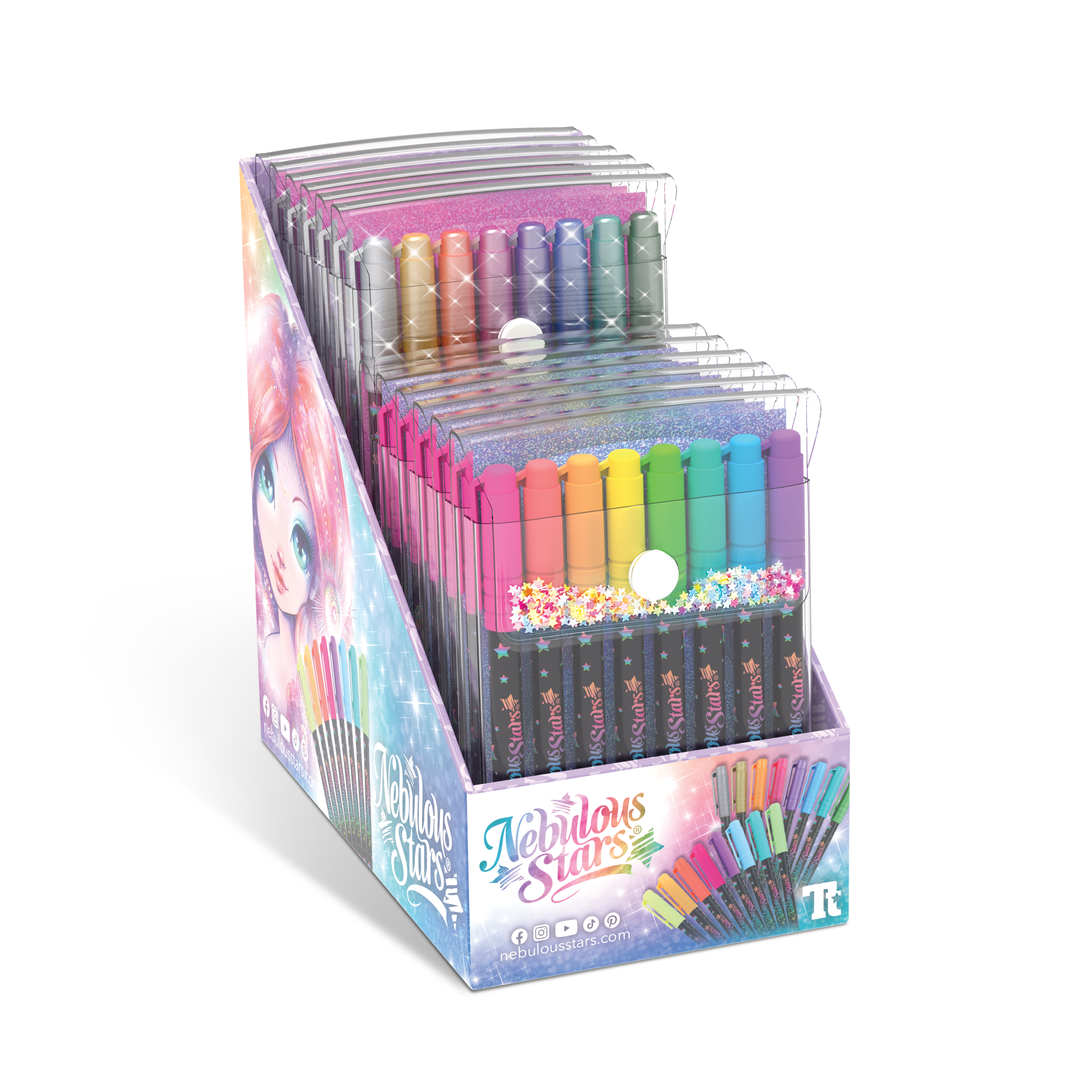 Nebulous Stars Gelpenner 8-pakk