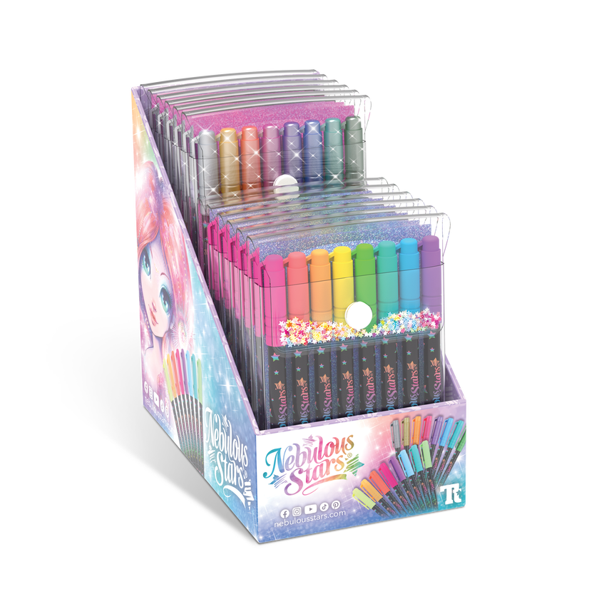Nebulous Stars Gelpenner 8-pakk