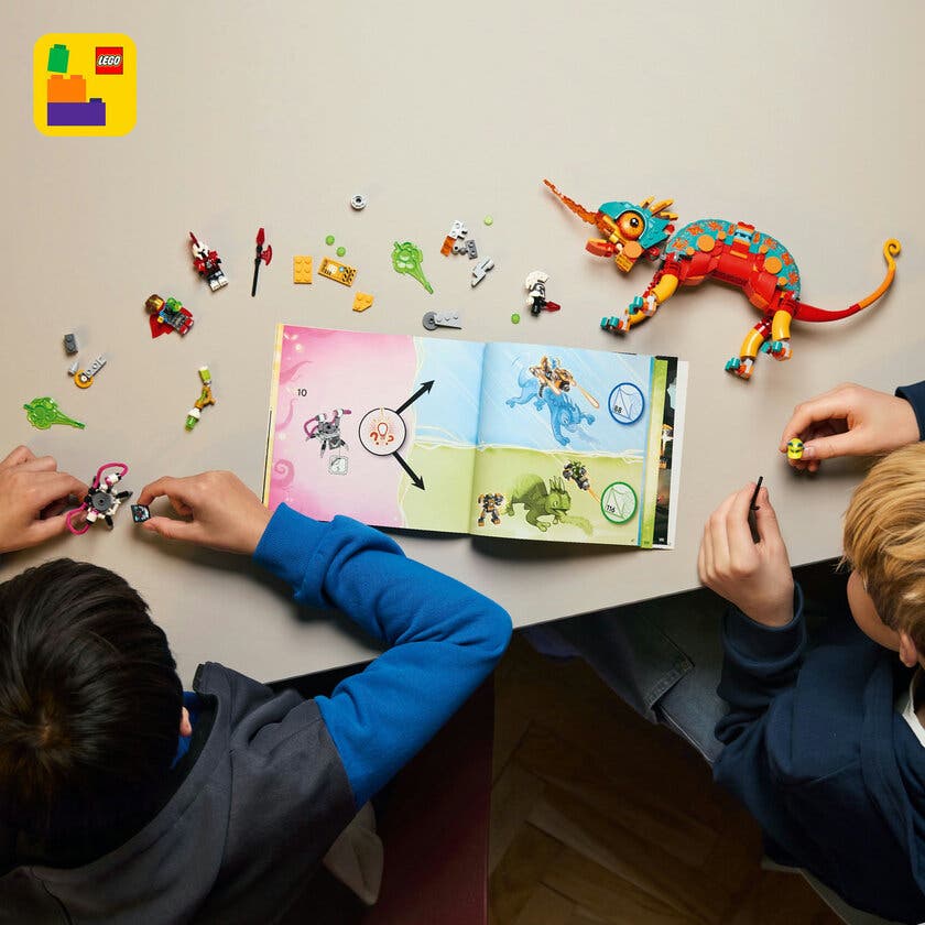 LEGO DREAMZzz 71492, Mateos ildkameleont