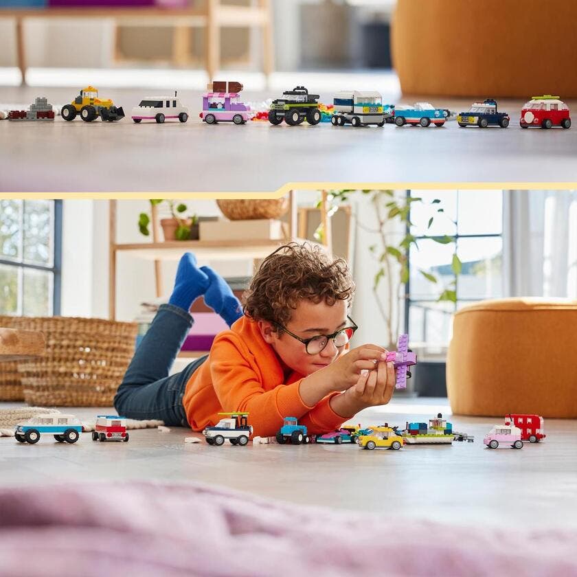 LEGO Classic 11036, Kreative kjøretøy