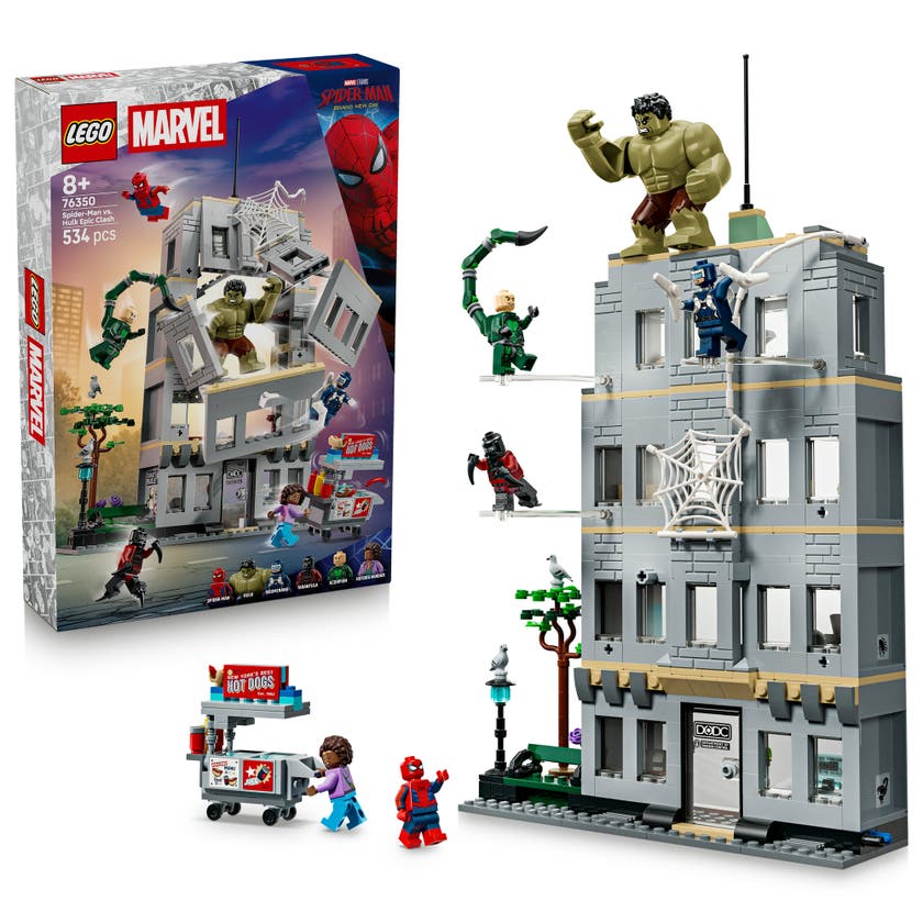 LEGO® ǀ Marvel Episk oppgjør mellom Spider-Man og Hulk 76350