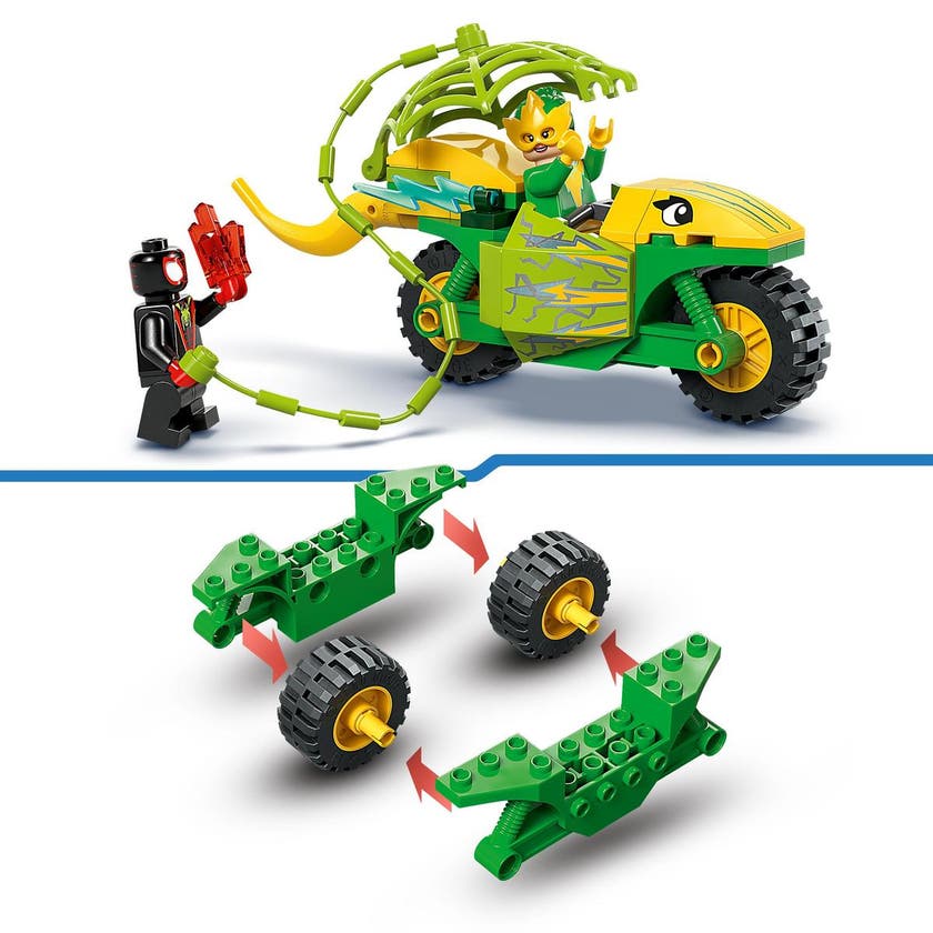 LEGO Spidey 11198, Spins og Electros jakt med dinosaurkjøretøy
