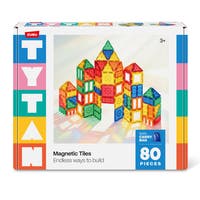 TYTAN Magnetiske brikker 80 deler