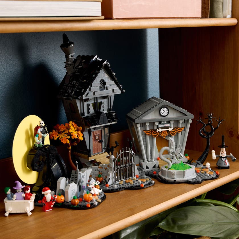 LEGO® Ideas Tim Burtons Et førjulsmareritt, diorama 21351