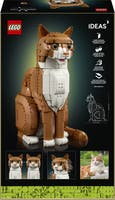 LEGO® Ideas Oransje katt, byggbar dyrefigur 21376