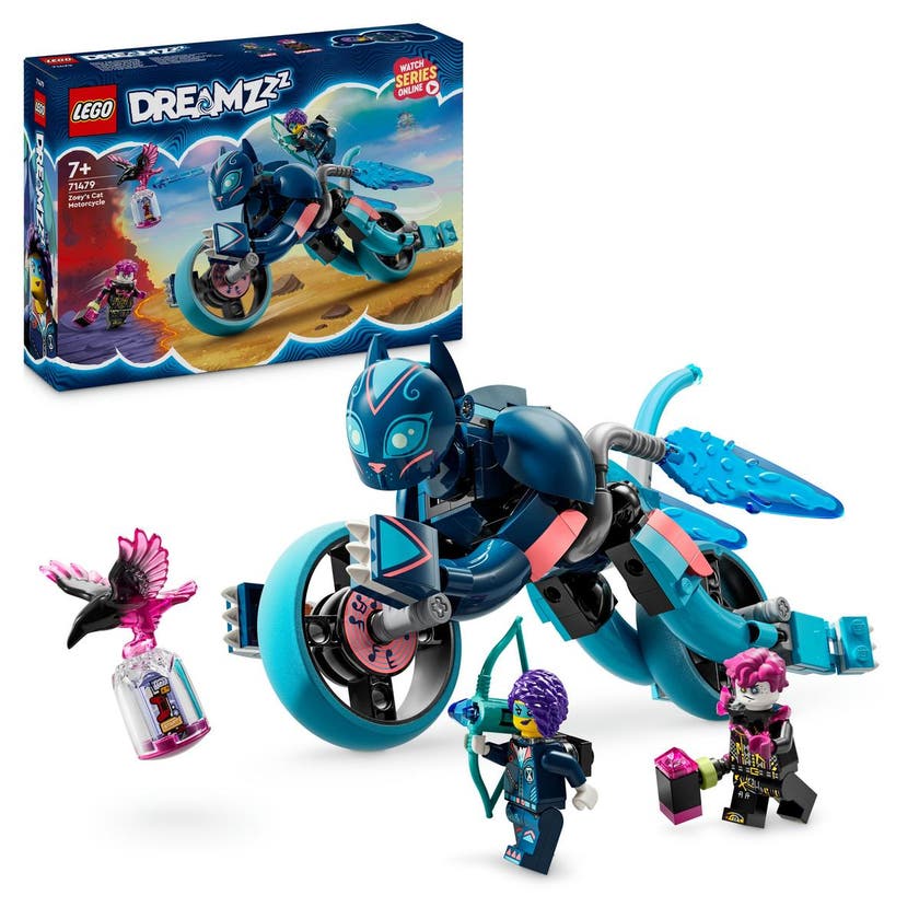 LEGO DREAMZzz 71479, Zoeys kattmotorsykkel