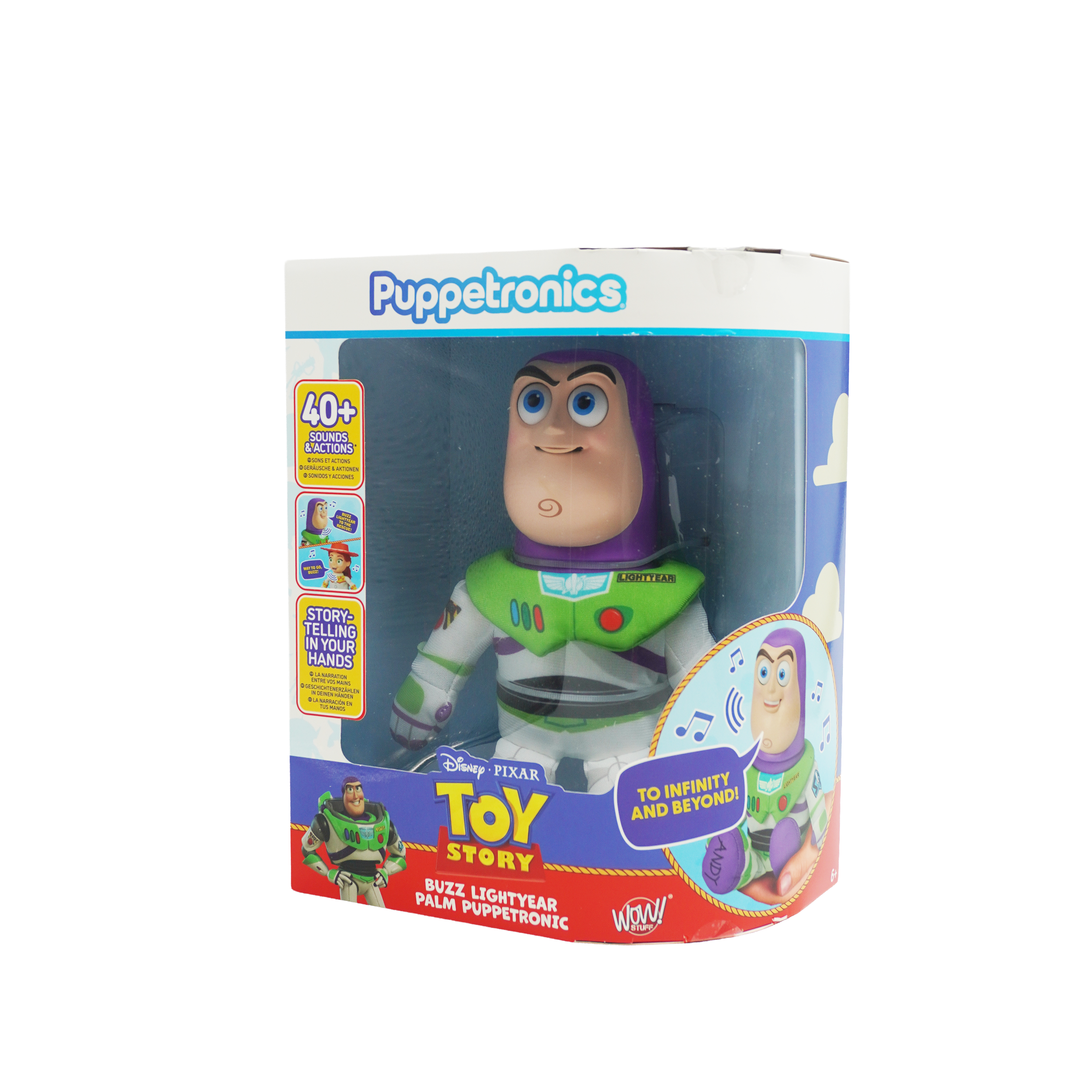 Disney Toy Story Buzz Lightyear Palm Puppetronic 25 cm