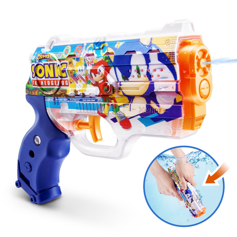 XSHOT Water - Nano Fast-Fill Skins Sonic SERIES 1 NANO BLASTER