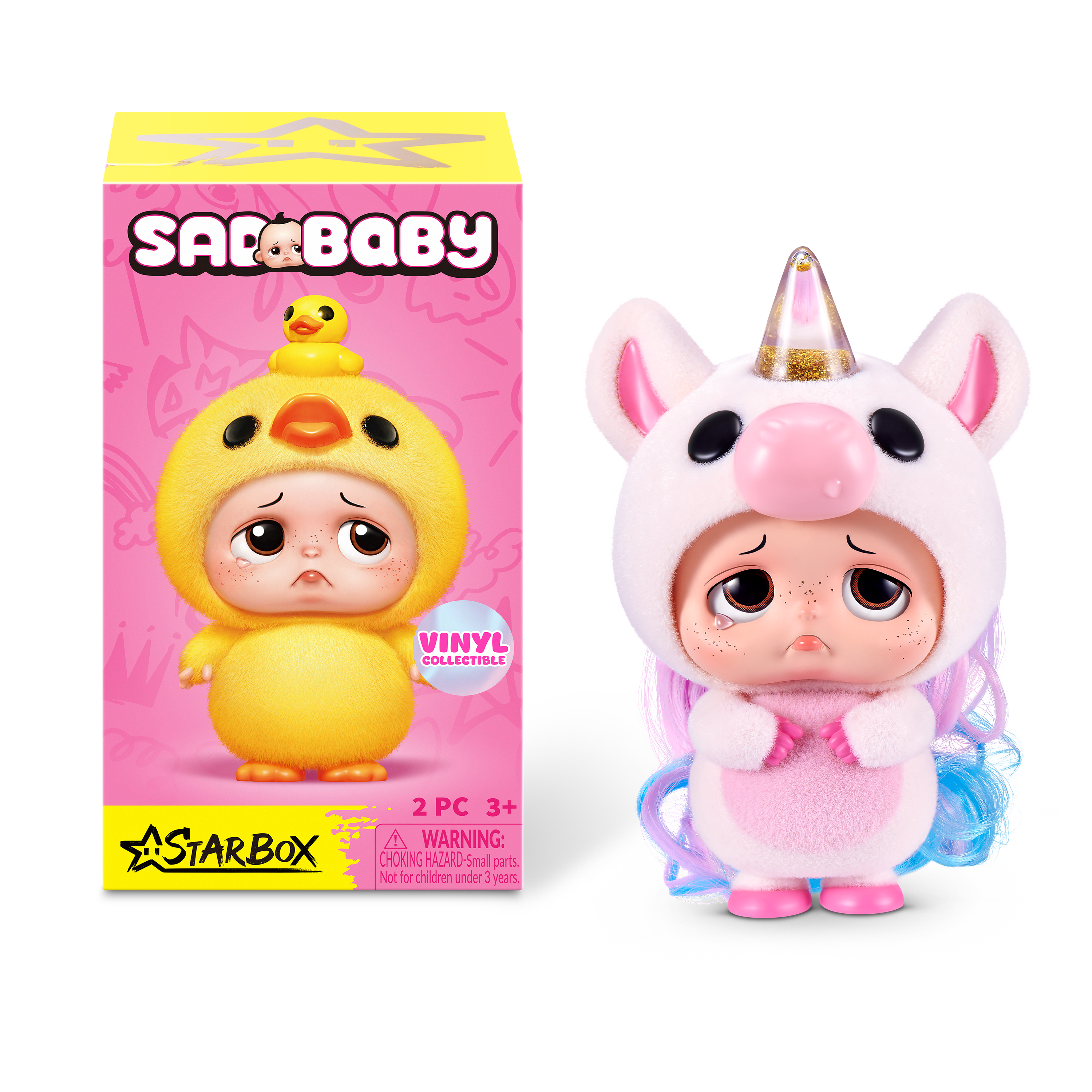 ZURU Sad Baby Animals Blind Box Samlerminifigur
