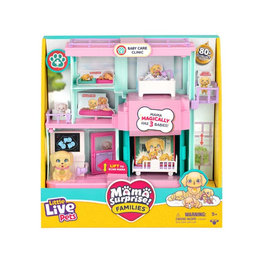 Little Live Pets, Mama Surprise Families Baby Care Clinic