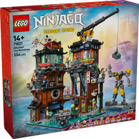 LEGO® NINJAGO® bys verksteder. Byggbart ninja-lekesett 71837