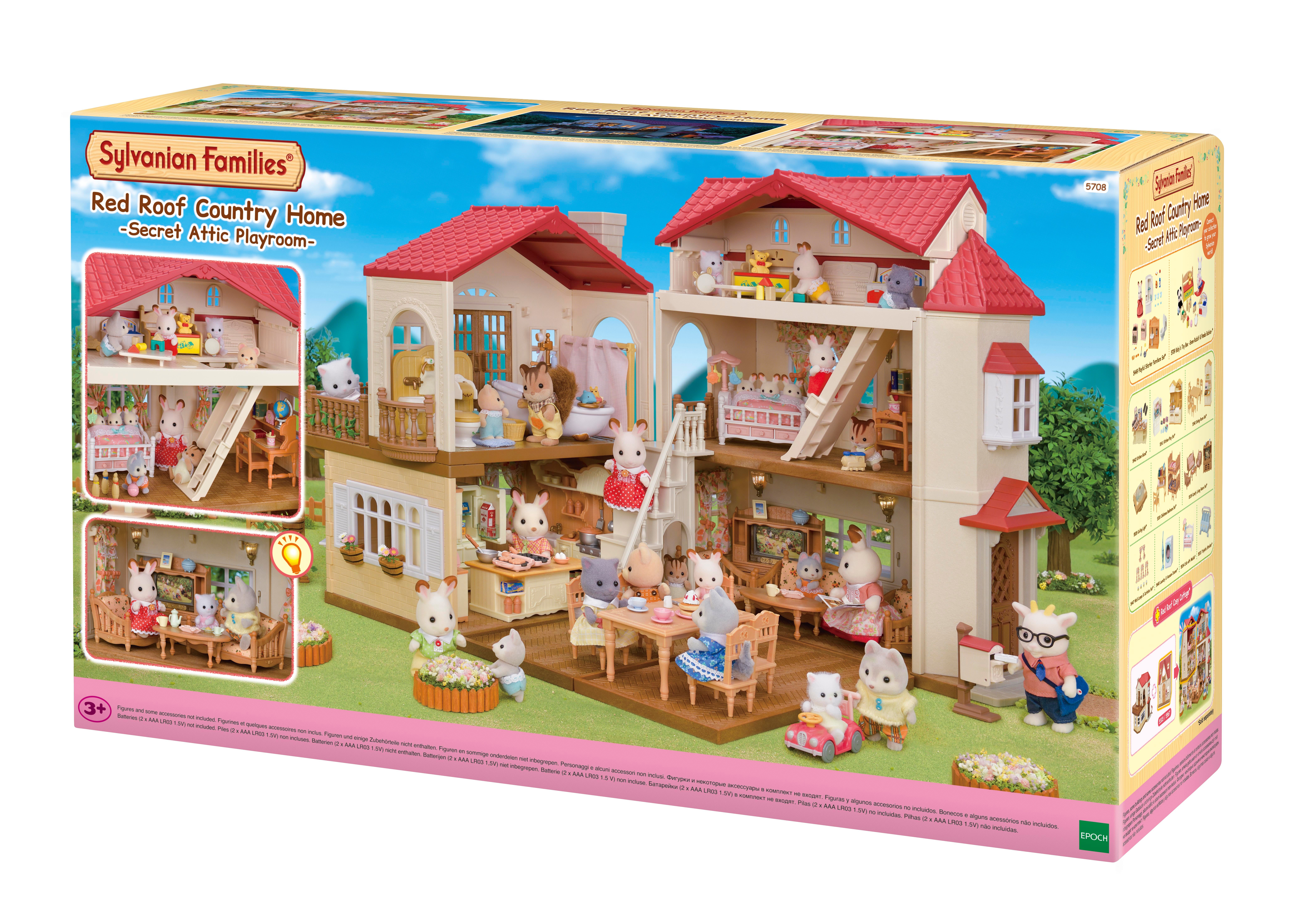 Sylvanian Families - Det nye huset med loft