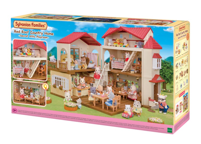 Sylvanian Families - Det nye huset med loft