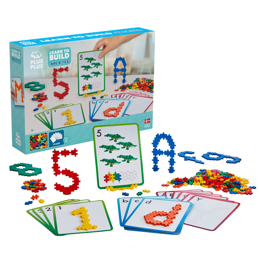 Plus-Plus - Learn to Build Number and Letters