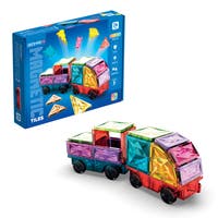 Geomag Magnetic Tiles Gems Vehicles