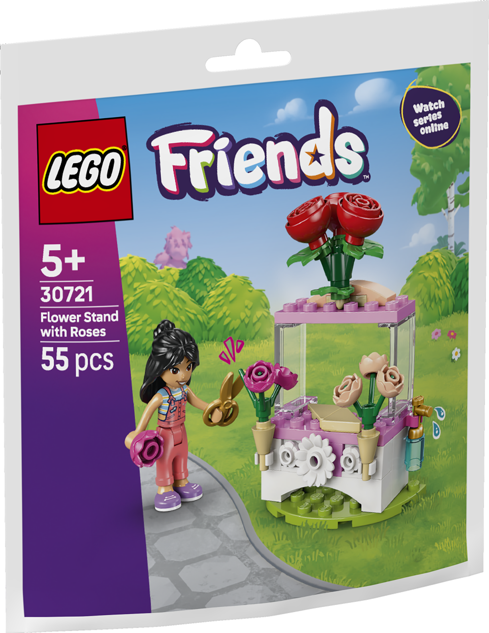 LEGO Blomsterbod med roser 30721