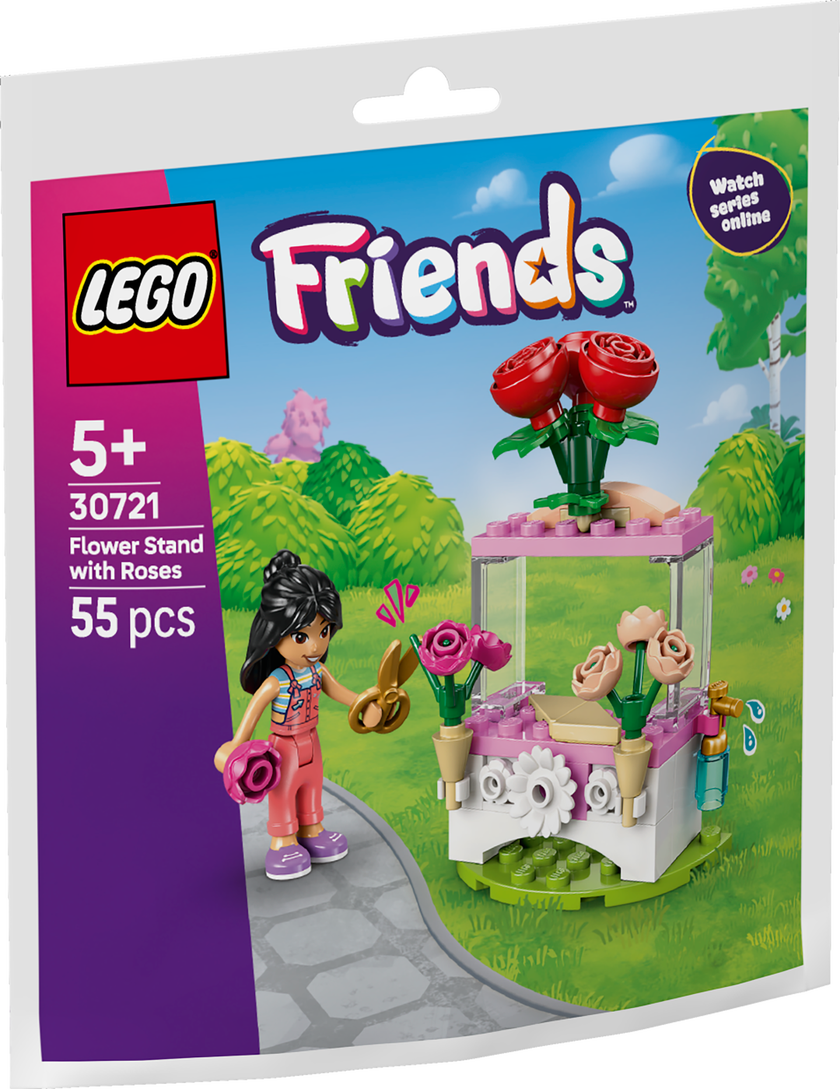 LEGO Blomsterbod med roser 30721