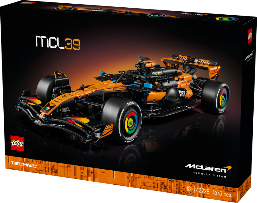 LEGO® Technic McLaren MCL39 F1®-bil, gavebyggesett 42228
