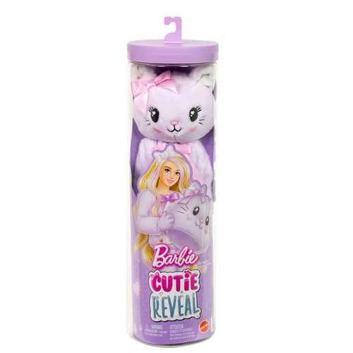 Barbie Cutie Reveal Cuddly – Kattunge med 10 overraskelser