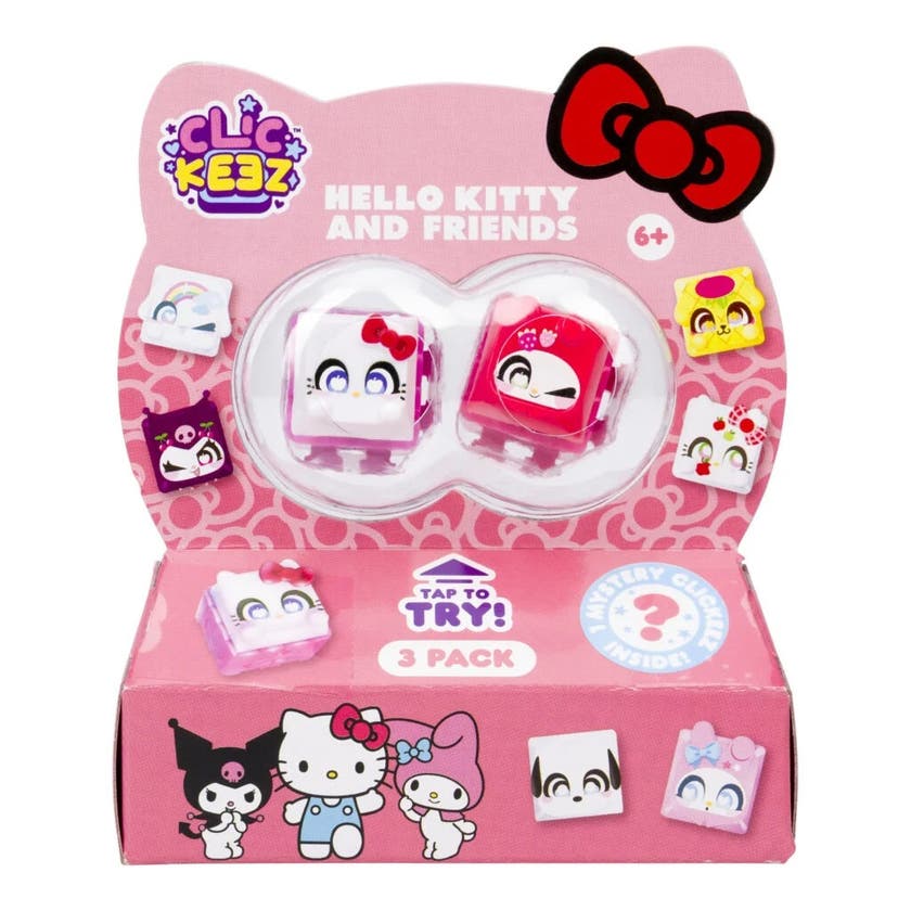 Clickeez Hello Kitty klikkbar nøkkelring