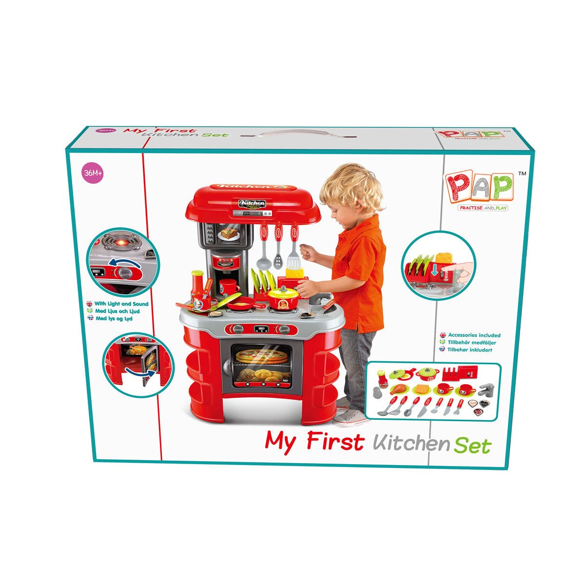 PAP, Kjøkken med lys og lyd