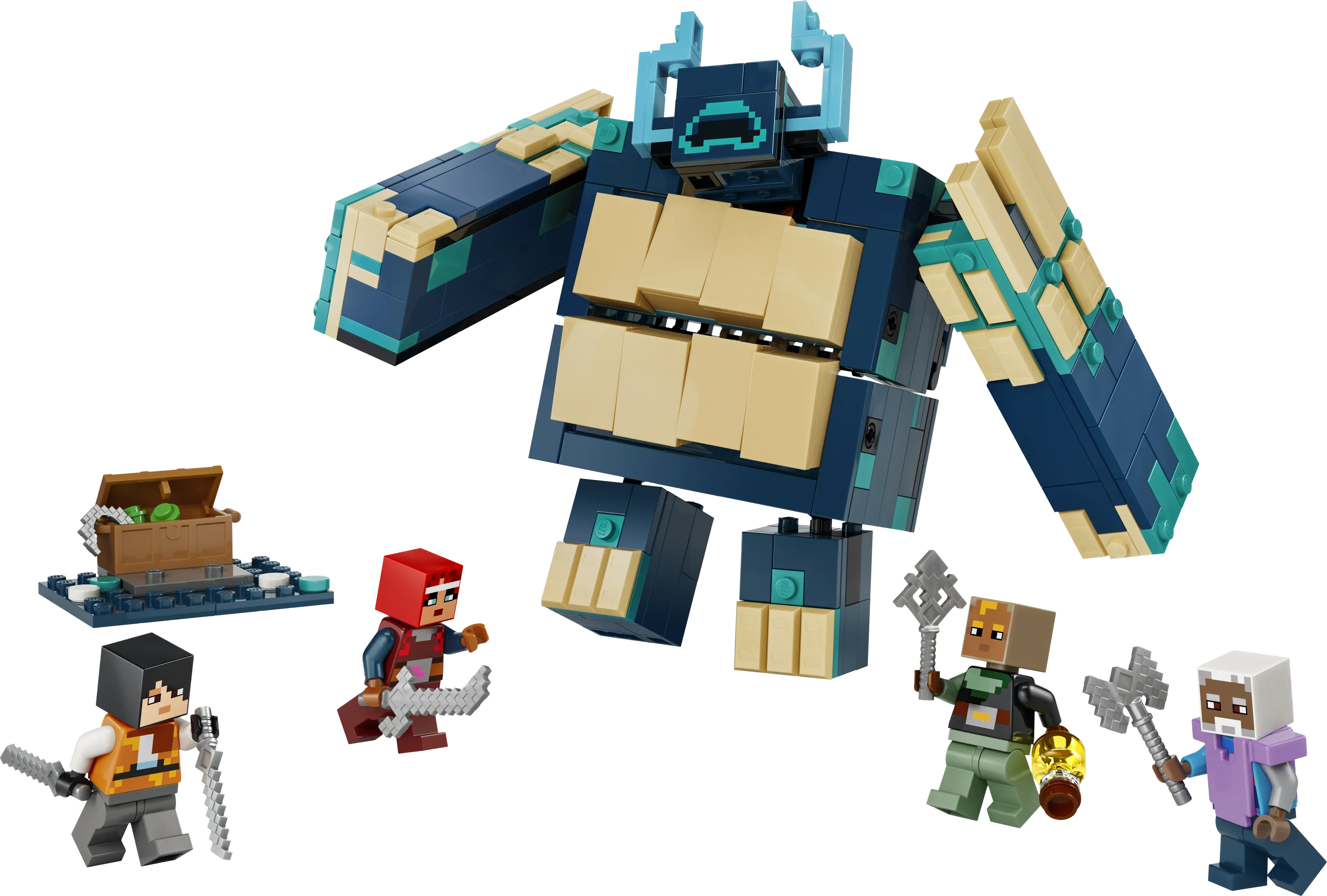LEGO® Minecraft 21591, Kampen mot den forvrengte vokteren