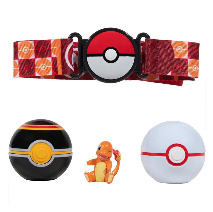 Pokemon, Clip 'N' Go Poke Ball Belte Sett Charmander