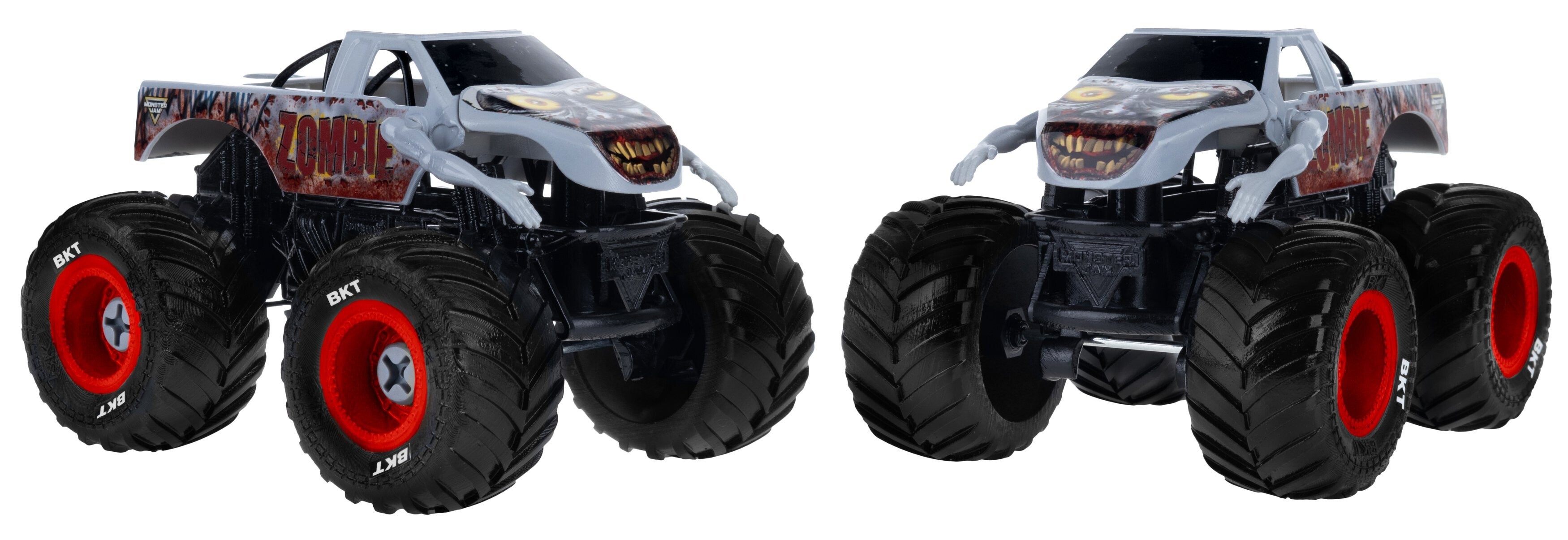 Monster Jam Mechanix 1:32 Build N Rebuild 2-pack