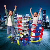 Majorette Super Chase Center Med 5 Biler