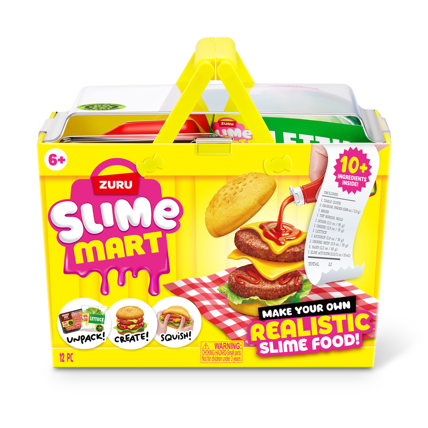 Slime Mart Small Shopping Basket Fast Food