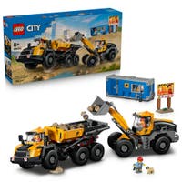 LEGO® City Dumper og frontlaster. Byggeleke 60494