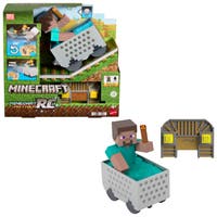 Minecraft Minecart RC med Steve