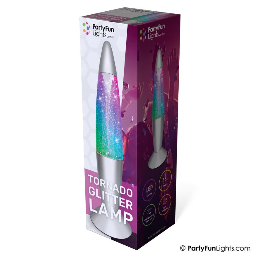 Stage - Lavalampe Glitter 36 cm