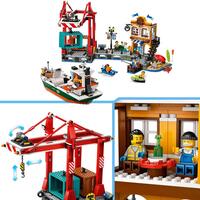 LEGO City 60422, Kysthavn med lastefartøy