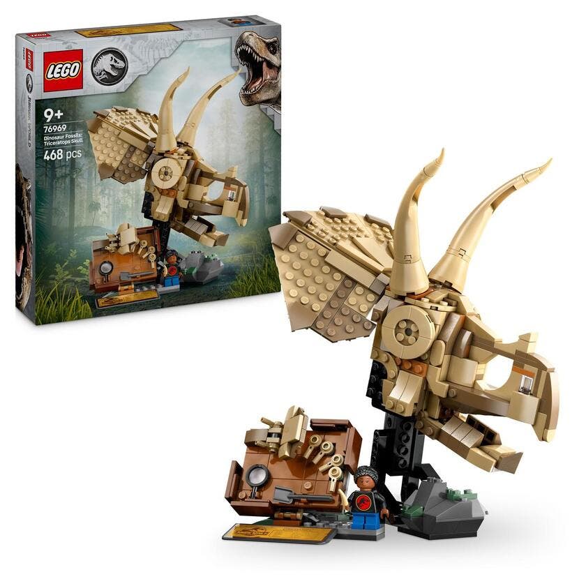 LEGO Jurassic World 76969, Dinosauriefossiler: Triceratoppskalle